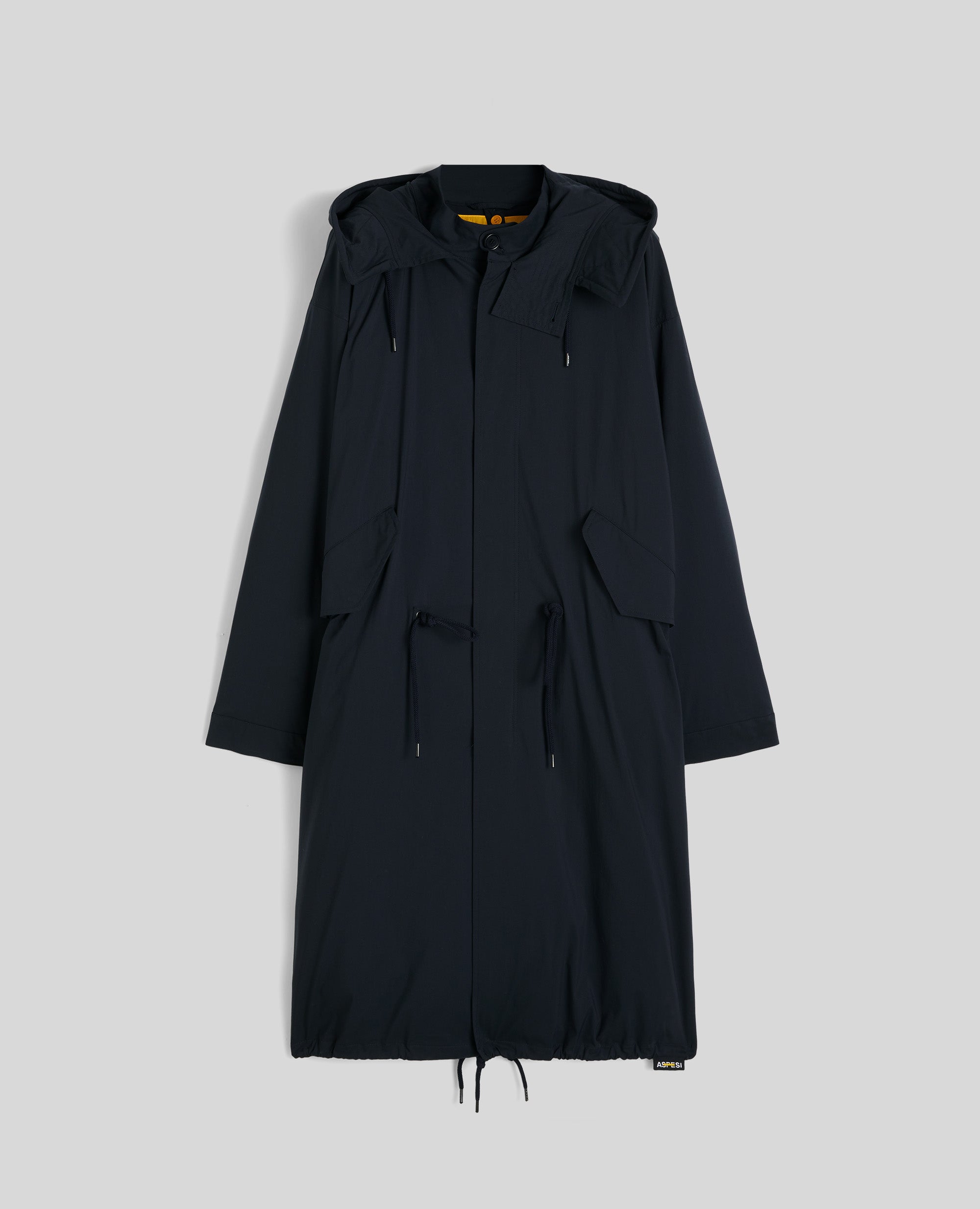 PARKA IN COTONE-NYLON IDROREPELLENTE- NAVY- NAVY- NAVY- NAVY- NAVY