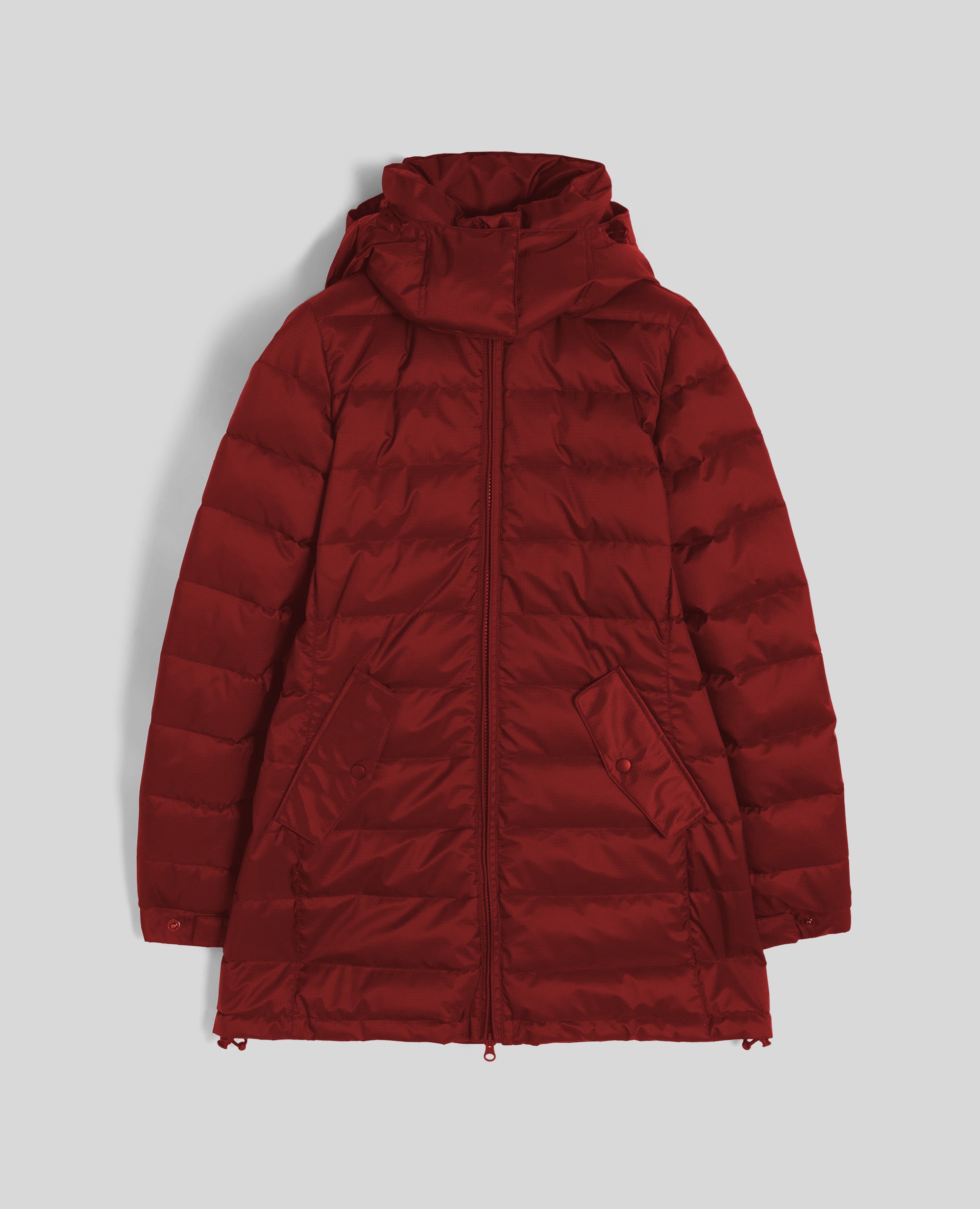 Parka rosso best sale