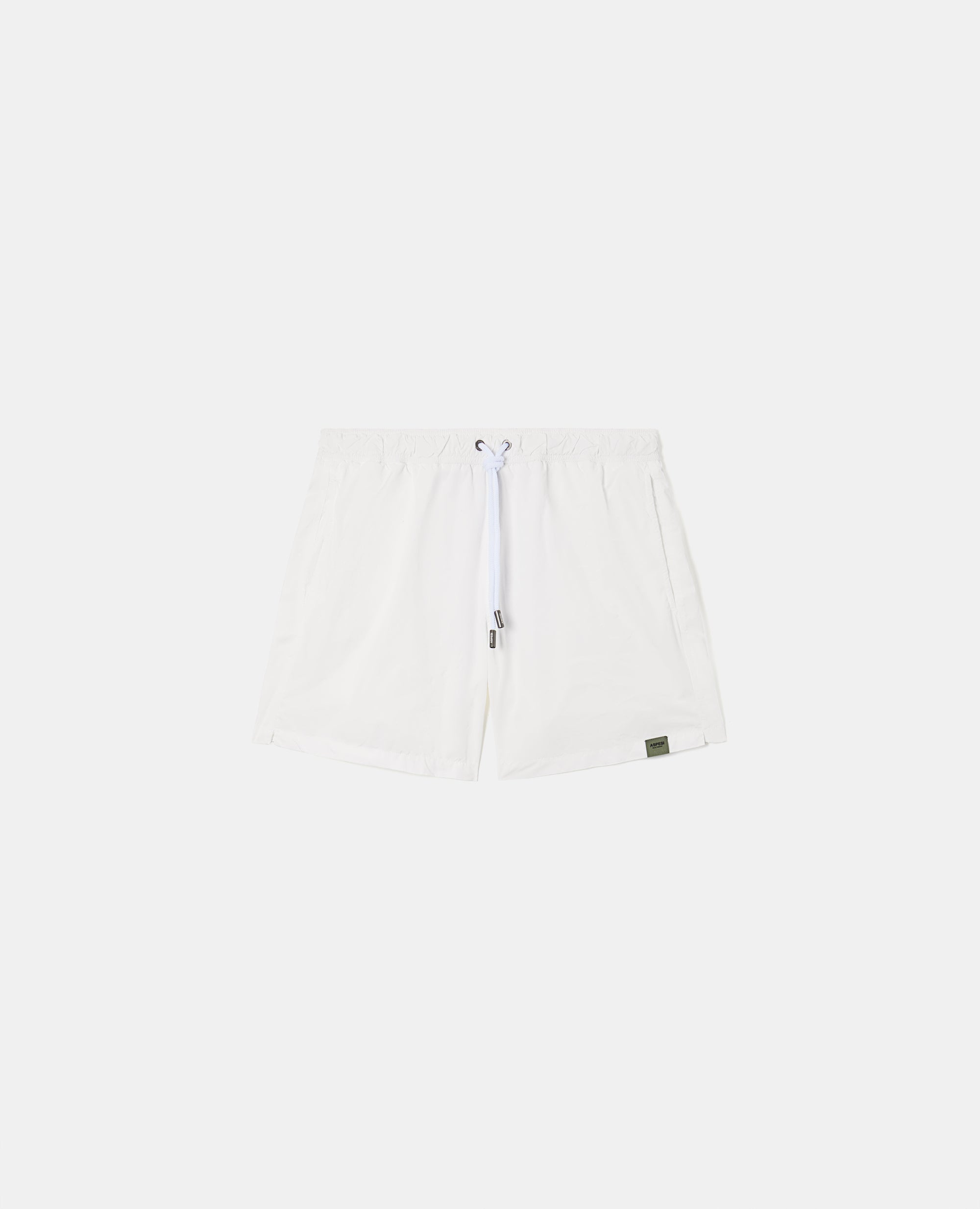 Shorts mare uomo tinta unita-BIANCO-WHITE-BLANCO-WEISS-BLANC