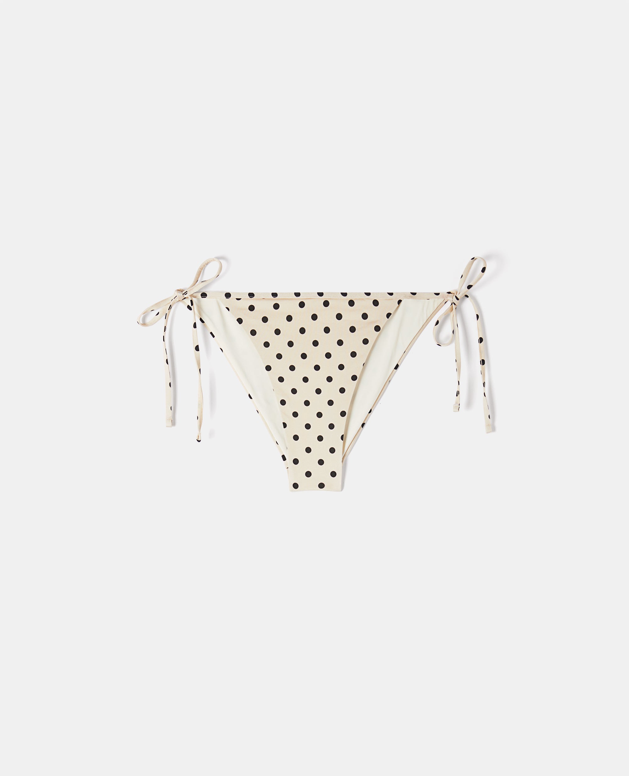 Slip Bikini Pois con lacci-IVORY/BLACK-IVORY/BLACK-IVORY/BLACK-IVORY/BLACK-IVORY/BLACK