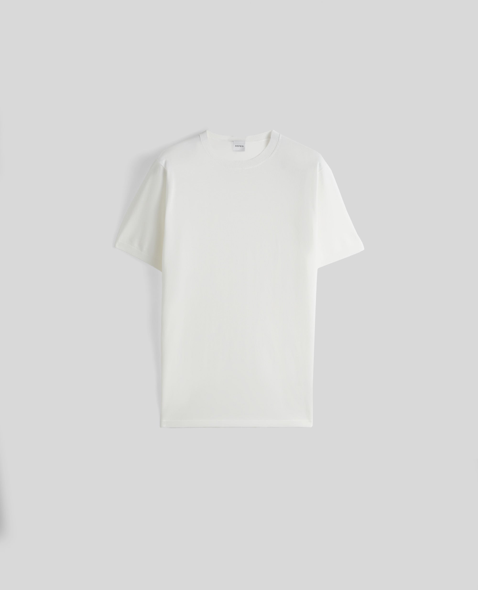 T-SHIRT IN COTONE-BIANCO-WHITE-BLANCO-WEISS-BLANC