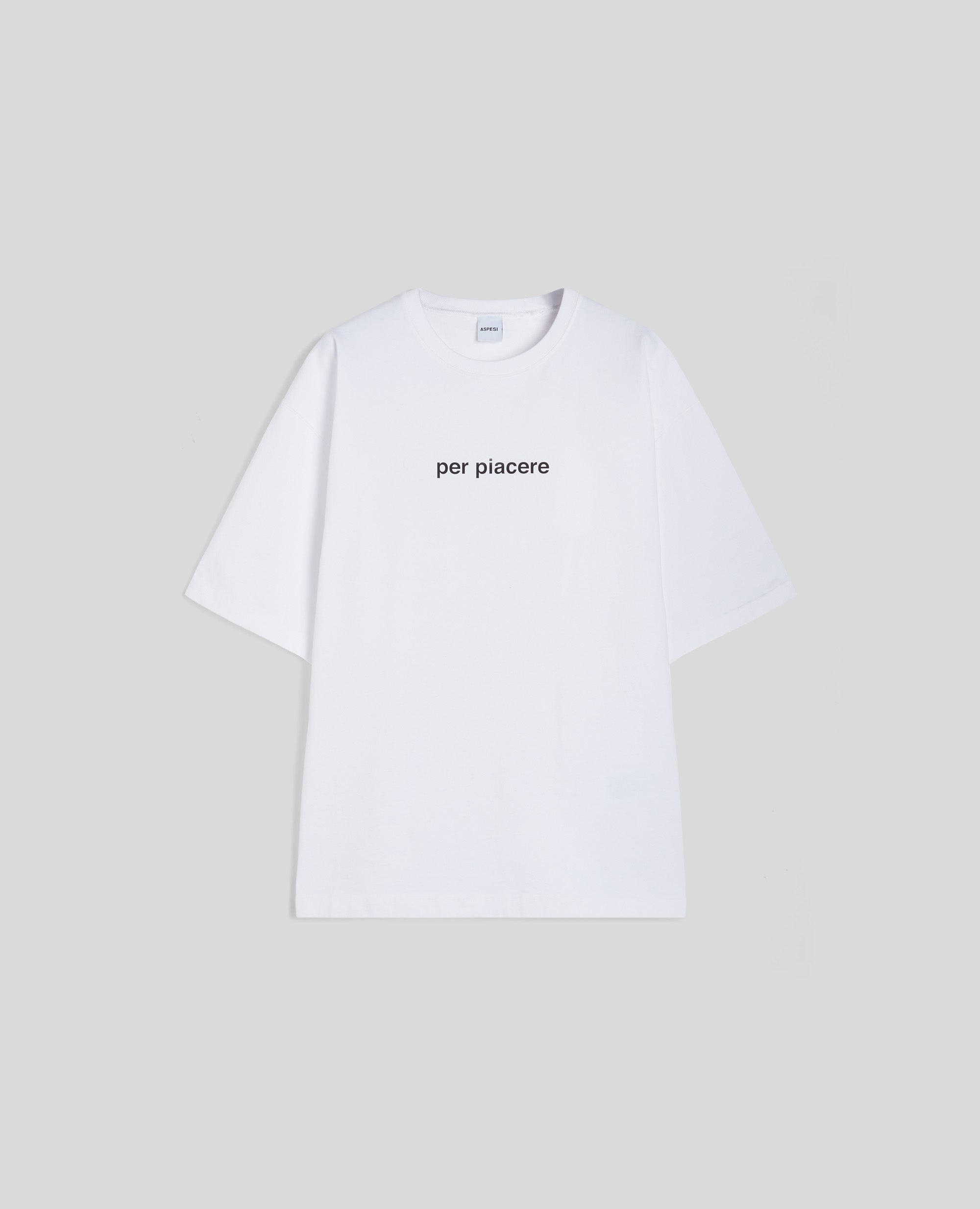 T-SHIRT PER PIACERE IN JERSEY-BIANCO-WHITE-BLANCO-WEISS-BLANC